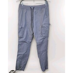 Pacsun Pants Mens Large‎ Gray Cargo Jogger Utility Workwear Y2K